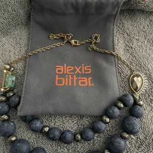 Alexis Bittar Sodalite multi strand Necklace